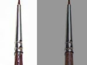 Italeri 0/10 Synthetic round brush with brown tip - SINGLE PACK