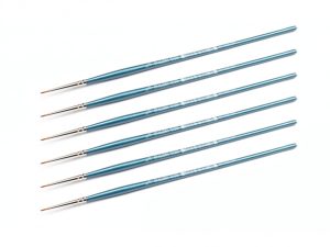 Italeri 0/3 Synthetic round brush with brown tip