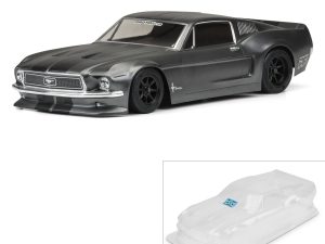 PRM 1/10 1968 Ford Mustang Clear Body: Vintage Trans-Am