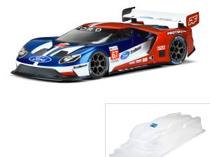 PRM 1/10 Ford GT LW Clear Body: 190mm Touring Car with LP shock