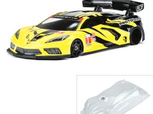 PRM 1/12 Chevrolet Corvette C8 Clear Body: GT12