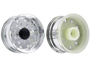 Carson 1:14 Wide Wheel f.Tamiya Trailer (2) Hex