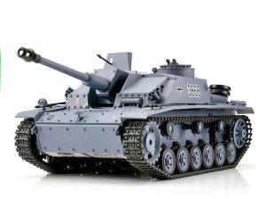 Henglong 1:16 German Stug III (2.4GHz + Shooter + Smoke + Sound)