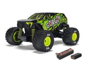 ARRMA 1/16 GORGON GROM 4X4 RTR Monster Truck Yellow