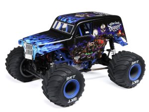 LOS 1/18 Mini LMT 4WD Brushed Monster Truck RTR Son-uva Digger