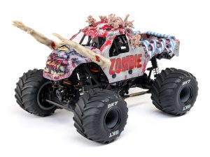 LOS 1/18 Mini LMT Zombie 2S 4X4 RTR Brushed Monster Truck (Batte