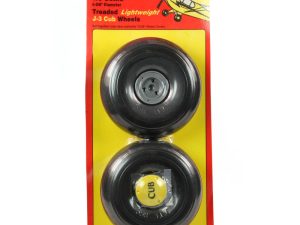 Dubro 1:3 Scale Tred Light J3 Wheels (1 pair per card)