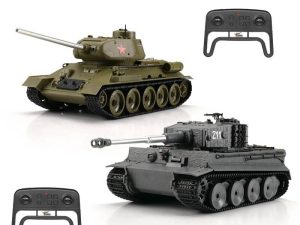 Torro 1:30 Tiger 1 vs T34 IR Battle Tanks