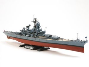 Tamiya 1/350 U.S. Battleship BB-63 Missouri (circa 1991)