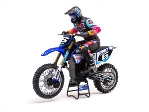 LOS 1/4 Promoto-MX Motorcycle RTR Club MX Blue