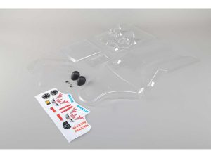 1/5 Clear Body Set with Sticker Sheet: DBXL-E