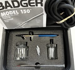 Badger 150 Professional Set, Fine, Medium & Large Heads in Case