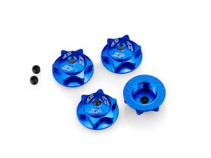 JConcepts 17mm Finnisher Serrated/Magnetic W/Nut (Blue)
