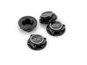 JConcepts 17mm Punisher Clutch Wheel Nut, 4pc - Black