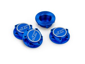 JConcepts 17mm Punisher Clutch Wheel Nut, 4pc - Blue 