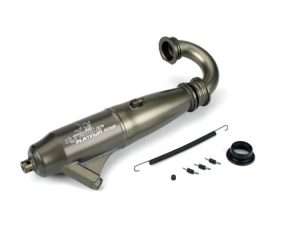 DYN 1/8 053 Mid-Range Inline Exhaust System: Hard Anodized