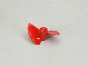 RACTIVE 2 Bladed 45mm Waterscrew  Red Nylon M5 LH