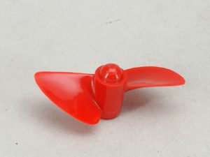 RACTIVE 2 Bladed 50mm Waterscrew  SR Red Nylon M5 LH