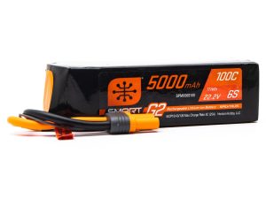 SPM 22.2V 5000mAh 6S 100C Smart G2 LiPo Battery: IC5