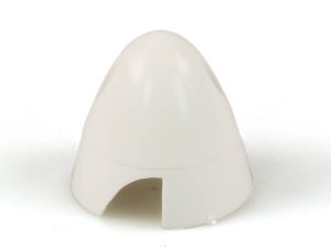 JP 2in (50mm) White Nylon Spinner