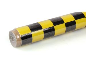 Oracover 2m ORACOVER Fun-3 Medium Chequered, Cadmium Yellow + Black (60cm width)