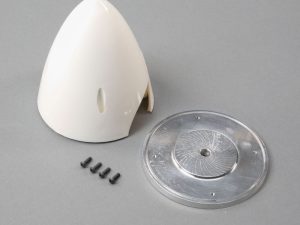 HAN 4" Spinner with Alum Backplate: Van's RV-4 30cc