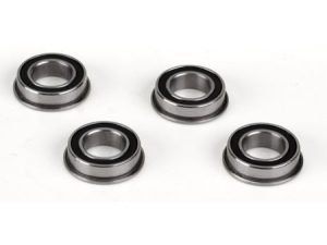 LOS 8x14x4 Flanged Rubber Seal Ball Bearing (4): 8X, 8XE