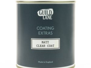 Guild Lane Acrylic Matt Top Coat, Clear (500ml Tin)