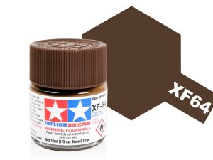 Tamiya Acrylic Mini XF-64 Red Brown
