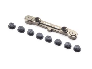 TLR Adjustable Rear LRC Hinge Pin Br with Inserts: 8X