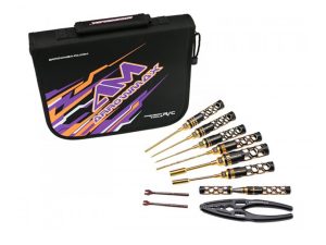 ARROWMAX TOOL SET 1/10 TOURING BLACK GOLDEN