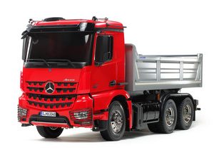 Tamiya Arocs 3348 Tipper [Painted Red/Silver]