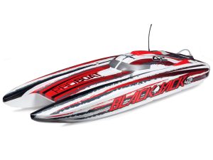 PRB Blackjack 42" 8S Brushless Catamaran RTR: White/Red
