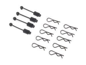 LOS Body Clip (10) & Leash (4): PM-MX/SM