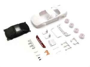 KYOSHO Bodyshell Honda NSX Kyosho Mini-Z + 2WD Rims (White Body)