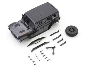 KYOSHO Bodyshell  Jeep Wrangler Rubicon Mini-Z 4X4 MX01 Grey