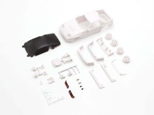KYOSHO Bodyshell Mazda Savanna RX-7 FC3S Mini-Z + 4WD Rims (White Body)
