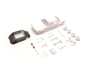 KYOSHO Bodyshell Skyline GTR KPGC10 Racing Mini-Z + 4WD Rims (White Body)