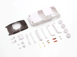 KYOSHO Bodyshell Toyota Trueno AE86 Mini-Z + 4WD Rims (White Body)