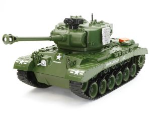 Brother Tank, BROTHER TANK RC TANK 1:18 USA M26 PERSHING 'SNOW LEOPARD' GREEN