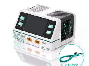 CAYOTE 2-Force X5 Charger with 2 XT90 Leads - UK