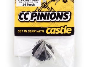 CASTLE CC PINION 14 Tooth - MOD1.5, 8mm shaft (for use with CMIR075