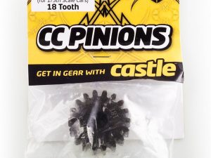 CASTLE CC PINION 18 Tooth - MOD1.5, 8mm shaft (for use with CMIR075