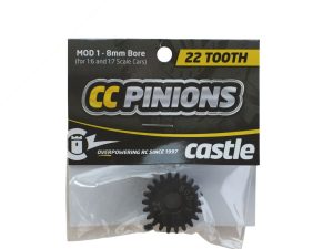 CASTLE CC PINION 22T-MOD 1 8MM BORE