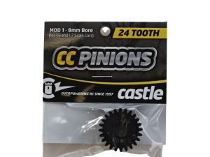 CASTLE CC PINION 24T-MOD 1 8MM BORE