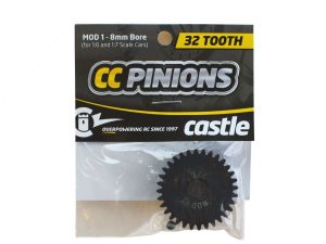 CASTLE CC PINION 32T-MOD 1 8MM BORE