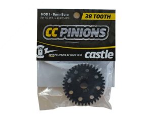 CASTLE CC PINION 38T-MOD 1 8MM BORE
