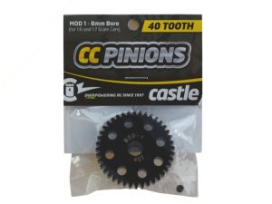 CASTLE CC PINION 40T-MOD 1 8MM BORE