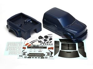 CEN RACING FORD F-450 SD COMPLETE BODY SET (BLUE GALAXY)