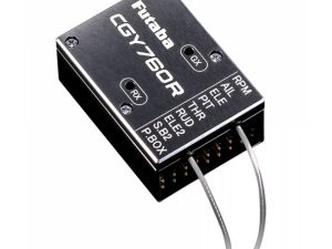Futaba CGY760R 3-Axis Helicopter Gyro, T-FHSS/FASSTest Rx and Governor